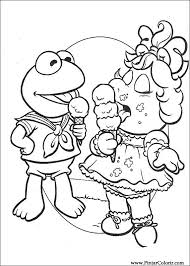 Will they have your eyes? Drawings To Paint Colour Muppet Babies Print Design 050