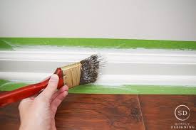 How To Paint Trim Without Messing Up Your Walls And Floors In wall painting techniques, it's important to find the right color and tonality (lightness or darkness).