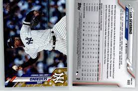 Luis Severino 2020 Topps Gold Star #669 New York Yankees | eBay