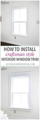There are a multitude of variations. How To Install Craftsman Style Interior Window Trim Abby Lawson