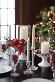 Easy Elegant Flameless Candle Christmas Centerpiece Ideas Candle Decor Christmas Candle Decorations Christmas Centerpieces