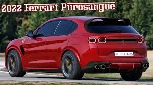 Ferrari calls the purosangue a ferrari utility vehicle (fuv). 2022 Ferrari Purosangue Suv Render By J B Cars Speed Art Timelapse Redesign Youtube