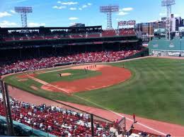 Fenway Park Section Right Field Roof Deck Box 23 Row D
