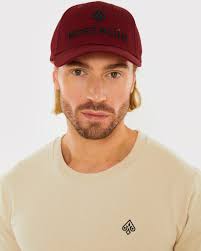Burgundy Baseball Cap For Men Women Nosebliid Poker Fashion