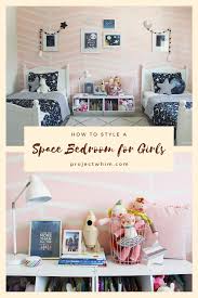 Space Themed Bedroom For Girls Galaxy Themed Room Space Decor For Kids Shared Bedroom Decor Ideas Space Themed Bedroom Space Themed Room Bedroom Themes