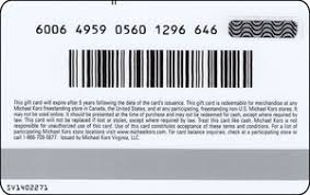 Nothing says 'you're special to me' better than amazon gift cards! Gift Card Logo Michael Kors United States Of America Michael Kors Col Us Mikor 001 Sv1402271