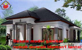 Desain rumah mewah 1 lantai di majalengka ini adalah milik bapak haji mumuh pengusaha genteng dan hasil bumi di majalengka jawa barat. Desain Gambar Model Rumah Mewah Idaman 1 Lantai Rekreartive