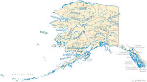 Rabbits, foxes, eagles, and other wildlife appear before you then fade into the landscape. Map Of Alaska Lakes Streams And Rivers