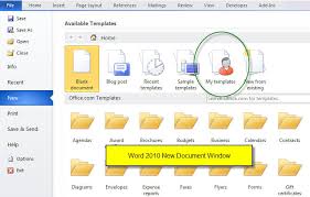 Templates In Microsoft Word One Of The Tutorials In The Intermediate Users Guide To Microsoft Word