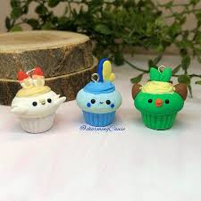 I Love The Way These Pokemon Sword And Shield Polymer Clay Cupcake Charms Turned Out Which Is Your Favorite Polymer Clay Cupcake Pokemon Cute Polymer Clay