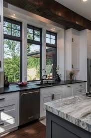 So much of making your dining room look we also offer extension options for your carolina farmhouse table: Inviting Modern Mountain Home Surrounded By Forest In North Carolina Modern Farmhouse Kitchens Home Modern Mountain Home