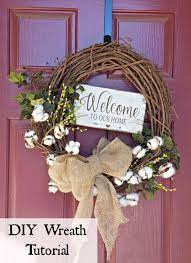 Diy Spring Wreath That Can Easily Be Changed Every Season Easy Diy Wreaths Diy Spring Wreath Spring Diy