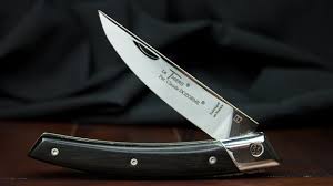 Claude Dozorme Le Thiers Rlt693 Ebony Ebony Claude Knife