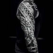 Hawaiian tattoo designs can be symbolic in nature or actually be something that is represented in nature. 90 Tribal Sleeve Tattoos For Men Manly Arm Design Ideas
