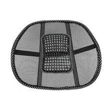 2017 Poduszka Do Masazu Krzeslo Oczek Ulga Ledzwiowego Powrot Brace Pomoc Ciezarowka Samochodow Home Office Ledz Lumbar Support Cushion Mesh Chair Car Seat Pad