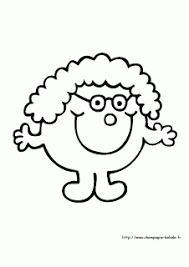Coloriage Enfant Maternelle Expression Heureux Bonheur Monsieur Madame Coloriage Monsieur