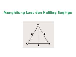 Menghitung luas t dari segitiga adalah masalah elementer yang sering dijumpai dalam meskipun sederhana, formula ini hanya berguna jika ketinggiannya dapat dengan mudah. Rumus Luas Dan Keliling Segitiga Contoh Soal Dan Jawaban