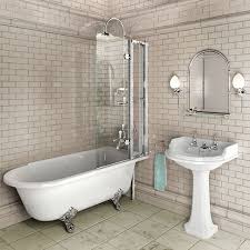 15 Freestanding Tubs With Shower Freestanding Bath With Shower Traditional Bathroom Burlington Bathroom