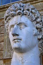 Head Of Augustus The Colossal Head Of Augustus Cortile Della Pigna Apostolic Palace Vatican Museum Rome Ita Vatican Museums Italian Life Apostolic Palace