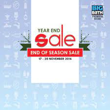 Malaysia airlines' year end super sale (yess) is back, offering passengers 30 per cent savings on all malaysia airlines destinations starting from today until nov 26. Big Bath Year End Sale