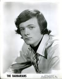 THE BARBARIANS Bruce Benson : original USA 60's promotion photo : GARAGE  Beat