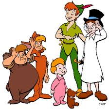 Two Lost Boys Michael Peter John Peter Pan 1953 Peter Pan Cartoon Lost Boys Peter Pan Peter Pan Disney