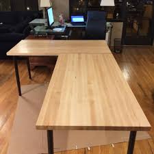 I dont know how many labor hours i used. New Wood L Shaped Computer Desk Diy