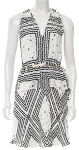 10 Crosby Derek Lam White Sleeveless Silk Short Casual Dress Size 4 S 72 Off Retail