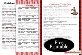 Downsizing christmas is even harder; Free Printable Christmas Trivia Quiz