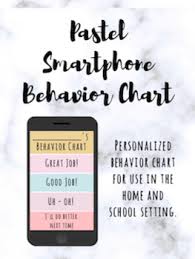 Positive Behavior Management Smartphone Behavior Chart Classroom Clip Chart Rti