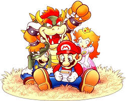 File Gawg Group Art Jpg Super Mario Wiki The Mario Encyclopedia Mario Super Mario Iconic Artwork