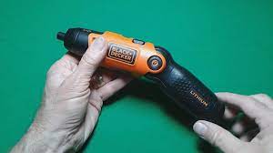 Black & decker pivot driver vp750 with versa pak battery, charger. Black Decker 3 6v Cordless Screwdriver Youtube