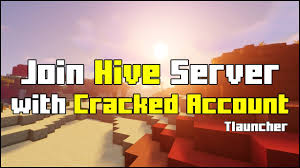 Ingresa la ip del servidor; How To Join Hive Server With Cracked Account 2021