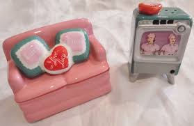I Love Lucy Salt Pepper Shakers New In Box Salt Pepper Shakers I Love Lucy Shakers