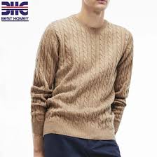 Throw on a camel jumper for a slight colour contrast and team with pinstripe trousers for a refined vibe. Mens Spring Wool Cashmere Camel Color Long Sleeve Crew Neck Computer Cable Knitted Wear Sweaters China Men Sweater And Wool Cashmere Sweater Price Made In China Com