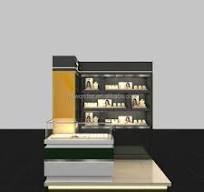 L Shape Showcase Design: Modern Retail Display Solutions
