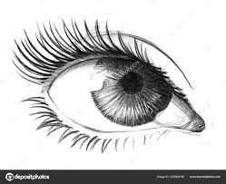 Pencil drawing of colorful crying eyes using faber castell polychromos pencils. Drawing Pencil Crying Closed Eye Drawing