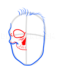 Maybe you would like to learn more about one of these? How To Draw A Monroe Skull Step By Step Drawing Guide By Dawn Dragoart Com