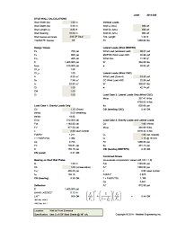 looking for stud wall bearing capacity tables wood design