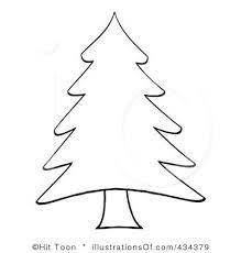 Christmas Tree Clipart Christmas Tree Outline Christmas Tree Stencil