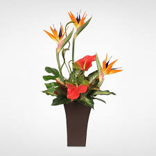 Check spelling or type a new query. Ebern Designs Silk Bird Of Paradise And Anthurium Tropical Floral Arrangement Wayfair