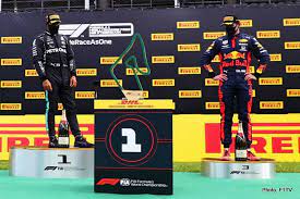 Mclaren's lando norris says he thought he'd fudged his charge to a debut formula 1 podium during a few moments of a chaotic austrian grand prix. Hamilton Podium Robots A Bit Over The Top