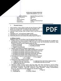 Soal penilaian akhir tahun ataupun ulangan kenaikan kelas ekonomi kelas xi sma/ma kurikulum 2013 merupakan contoh soal yang bisa digunakan buat. Soal Pas Ekonomi Kelas 11