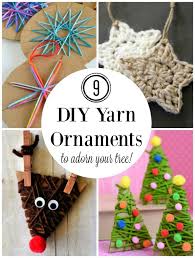May your inner african beast be free when you finish these wonderful ornaments. 9 Diy Yarn Ornaments To Adorn Your Christmas Tree Make And Takes