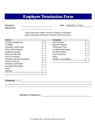 You can use it as reference to compose your own version. Employee Termination Fill And Sign Printable Template Online Us Legal Forms
