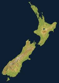 Ice age maps showing the extent of the ice sheets. Relief Map Of New Zealand Nouvelle Zelande Zelande