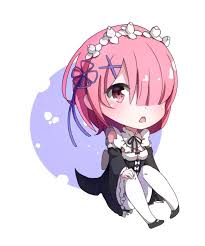 anime chibi ram re zero anime chibi anime chibi