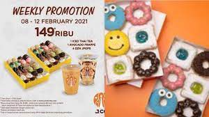 Promo Donat Dari Jco Dan Dunkin Donuts Februari 2021 Beli 8 Gratis 4 Hingga Gratis 2 Minuman Tribunjambi Com