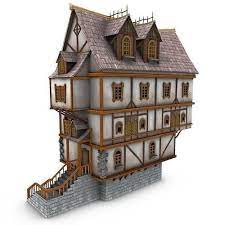 Model Available For Download In Unitypackage Fbx Tga 3ds Obj Stl Formats Visit Cgtrader And Browse More Than 500k 3 Building Medieval Minecraft Medieval