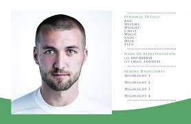 Use crello's templates and tools. Free Comp Card Templates For Actor Model Headshots Nextdayflyers